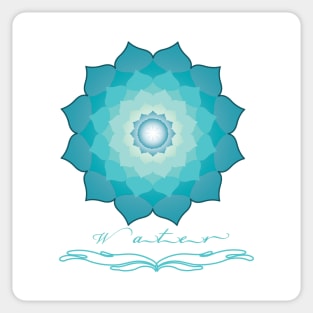 Water Mandala Sticker